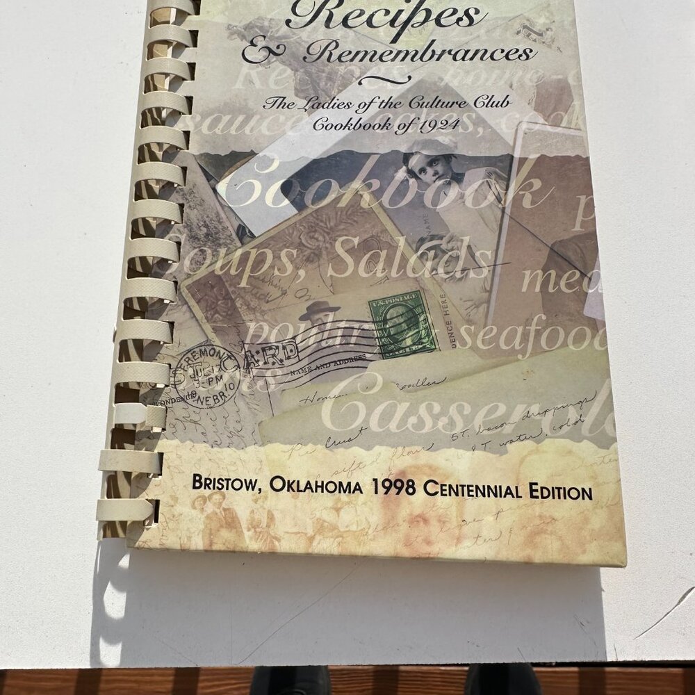 #RNB54 RECIPES & REMEMBRANCES BRISTOW, OK